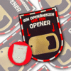 Magnetisch Embleem met Bieropener | Uniek Embleem
